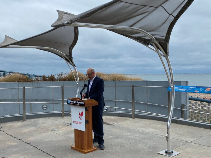 Dr. Howard Rosenbaum works as lead scientist on WCS marine life monitoring program.