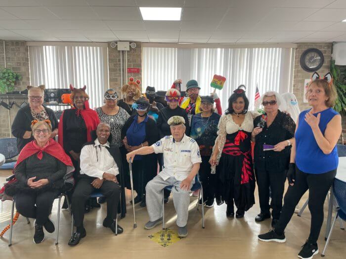 The party was full of games, snacks and music.