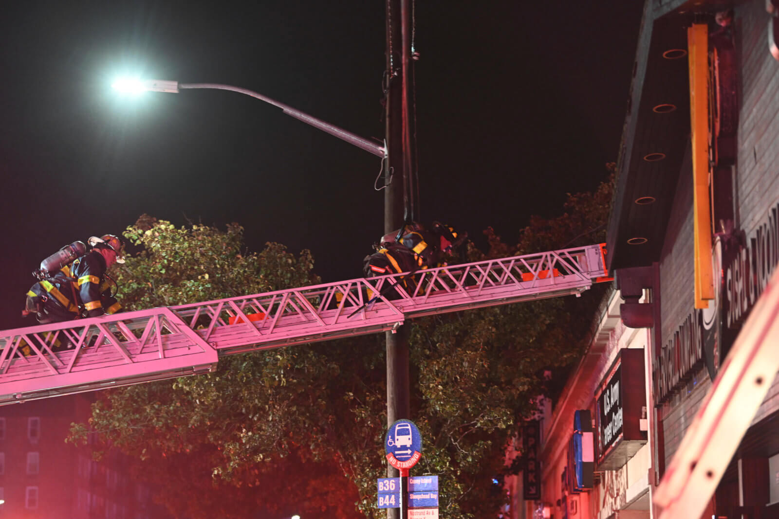Fire tears through Sheepshead Bay Chopstix, damages row of Nostrand