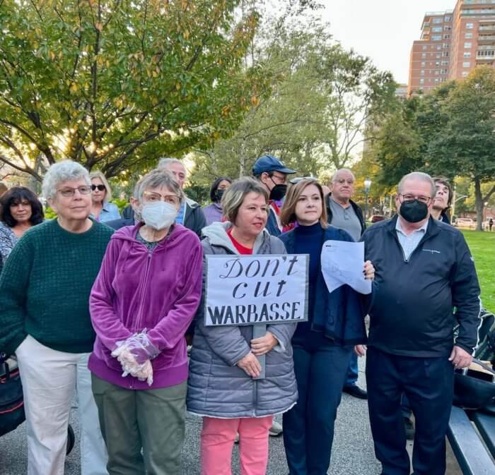 rally at warbasse houses