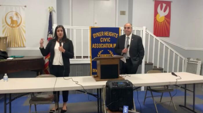 nicole malliotakis at dyker heights debate