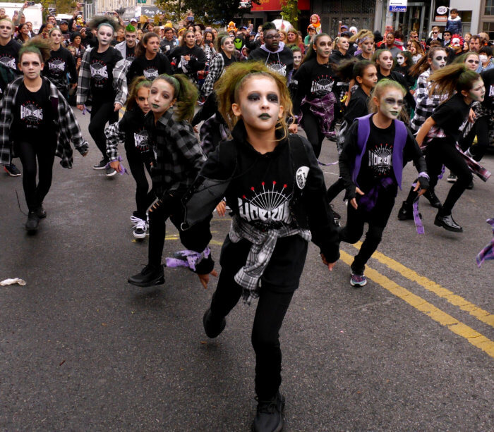 kids dressed up at ragamuffin parade