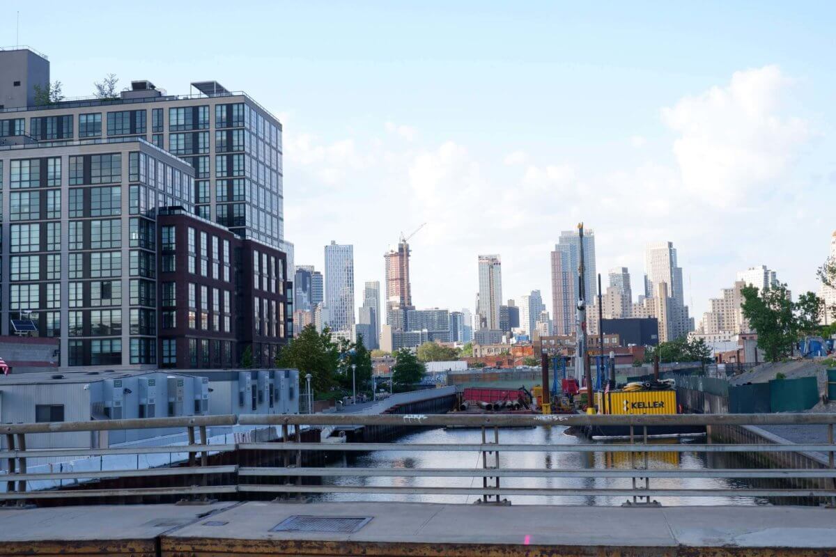 gowanus canal in gowanus rezoning area