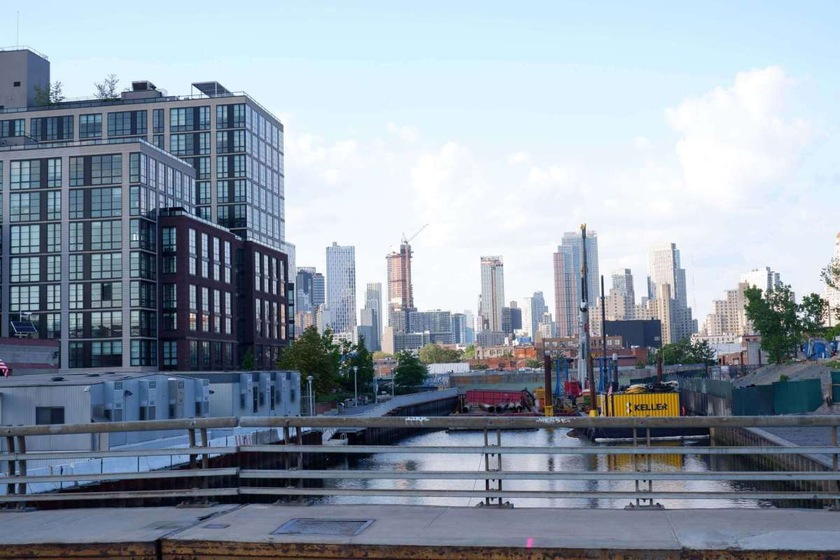 gowanus canal in gowanus rezoning area