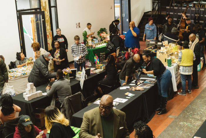 vendors at BKLYN Commons pop-up shop
