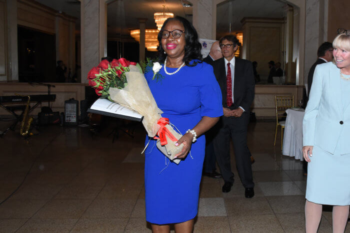sylvia hinds-radix with bouquet