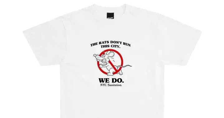 NYC Sanitation releases t-shirt declaring war on rats