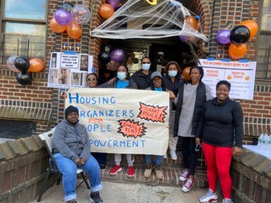 sterling place residents on rent strike anniversary