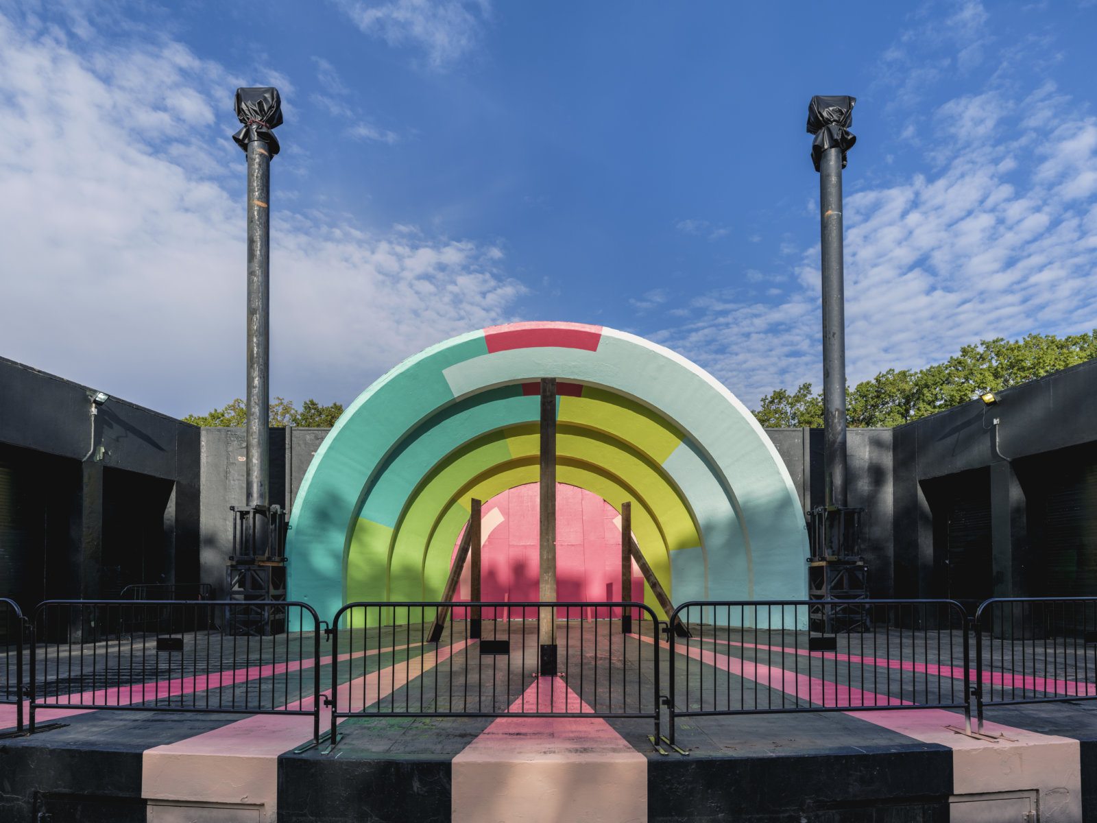 Firstofitskind art installation at Prospect Park Bandshell