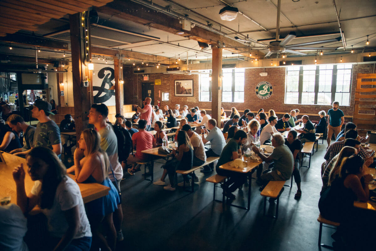 taproom at brooklyn brewery