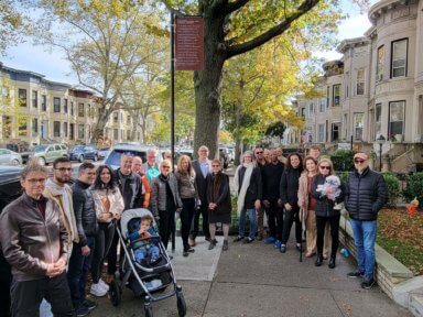 bay-ridge-parkway-doctors-row-historic-district-brooklyn-2022-landmark-sign-installation-peter-costalos