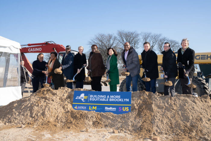 groundbreaking of the alafia in east new york