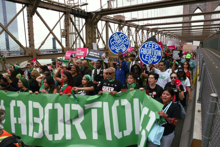abortion march