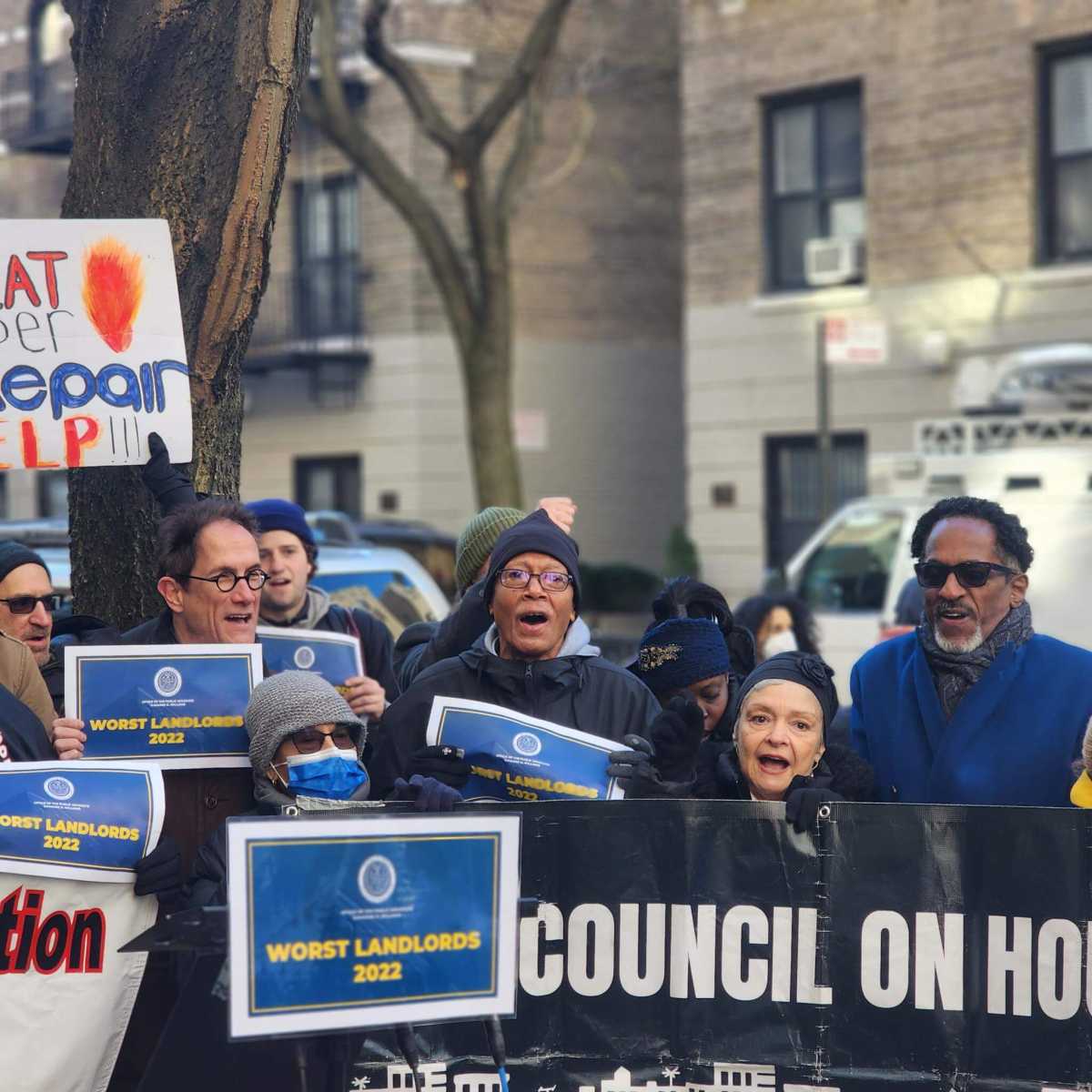 people at worst landlord event