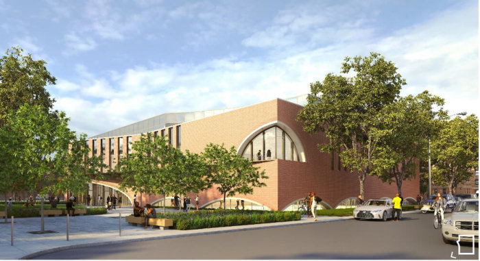 rendering of future shirley chisholm recreation center