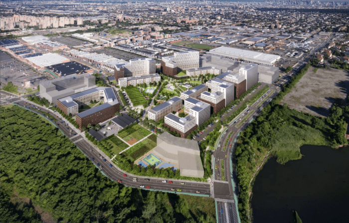 larger rendering of east new york affordable housing