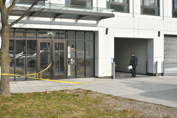 The 21 year old woman was shot one time in the left leg.