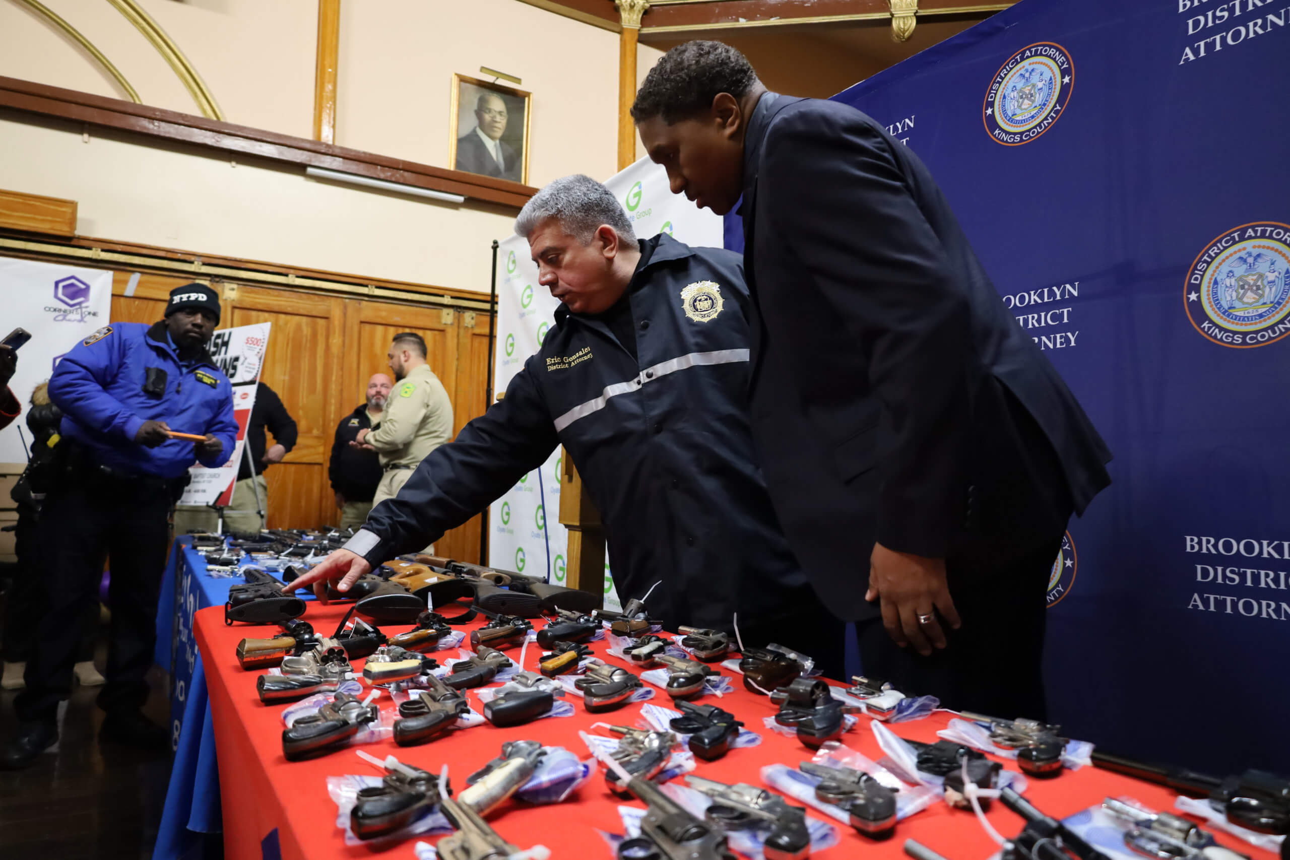 Over 300 firearms turned in at county's gun buyback event 