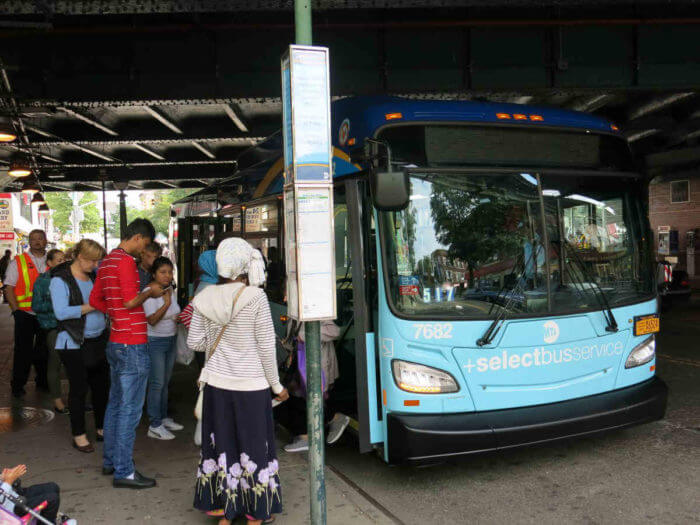 DOT's plans look to make street crossing safer, along the B82-SBS bus route in southern Brooklyn.