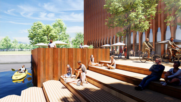 samson soundstage exterior rendering