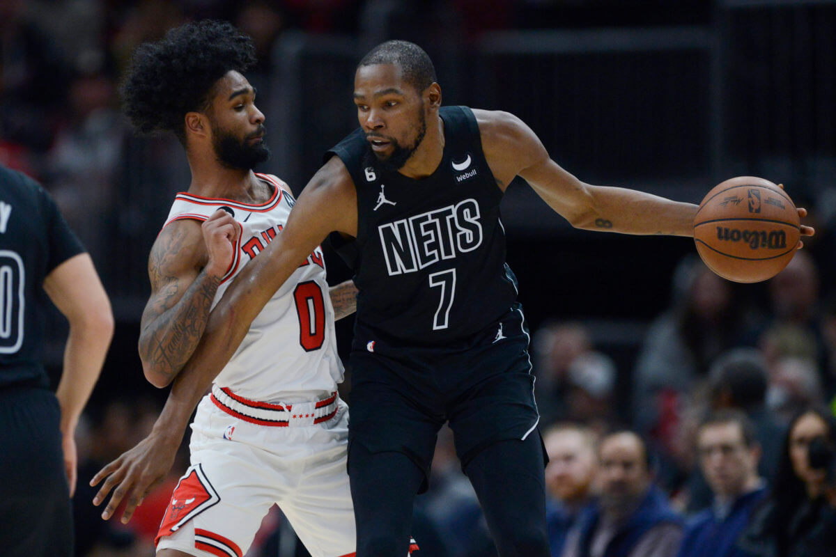 Brooklyn Nets' former All-Star Kevin Durant.