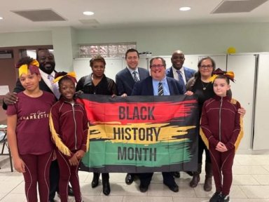 Black History Month celebration in Coney Island