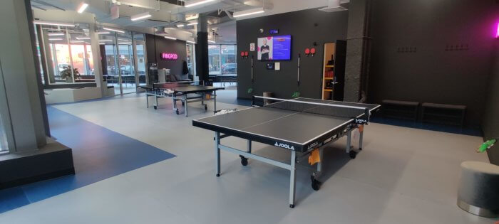 ping pong tables