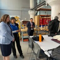 Brooklyn STEAM students with US Deputy Secretary of Education