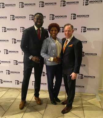 randy peers with black history month honorees