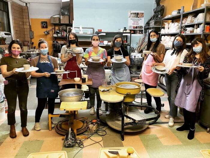 Clay Industries pottery class