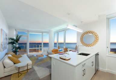 interior of ocean drive apartment