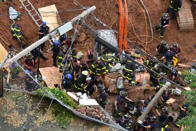 Brooklyn wall collapse