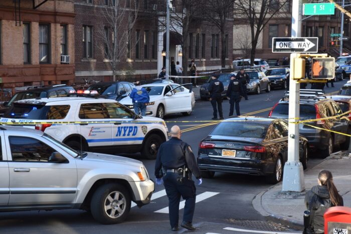 scene of park slope road rage shooting