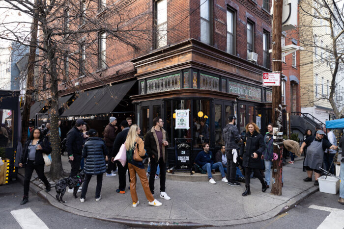 Crowds stopped in on Friday and Saturday to salute the brand's longevity.
