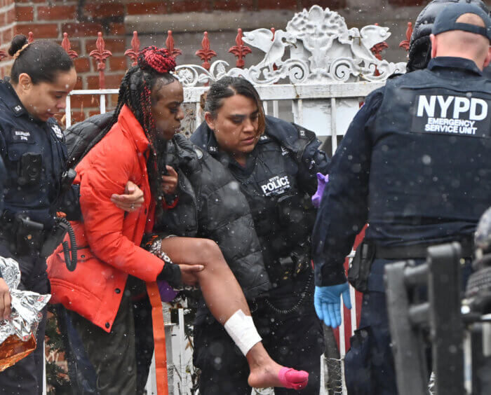 injured victim of east new york shooting