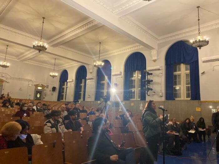 Townies brought concerns to the mic, asking city agencies for solutions.