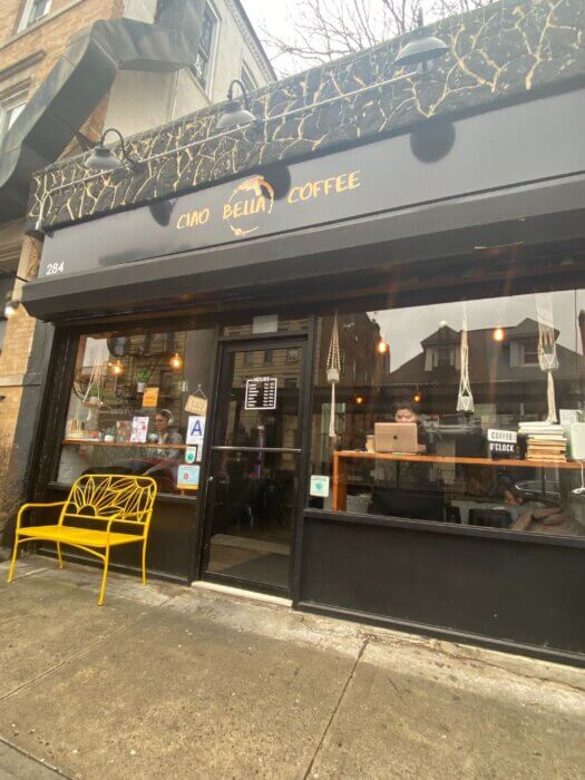 The front of Ciao Bella.