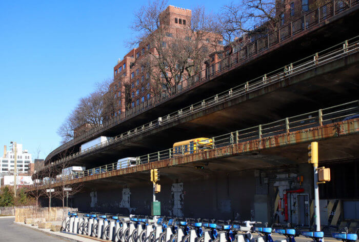 BQE triple cantilever