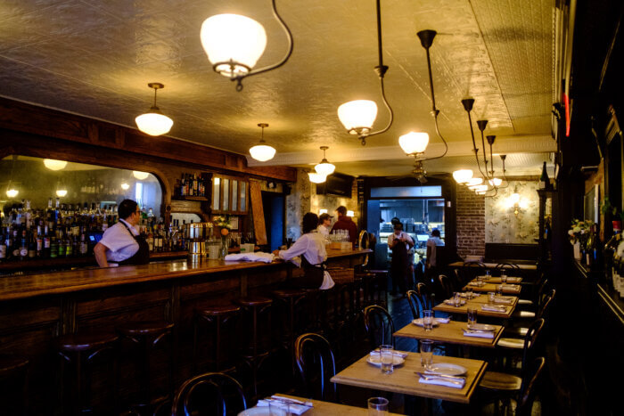 inside of red hook tavern