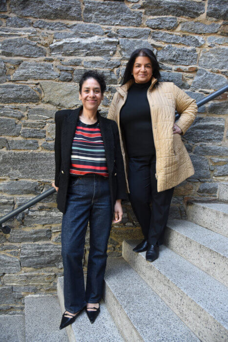 Theresa Gonzalez, left, and Prisca Salazar-Rodriguez