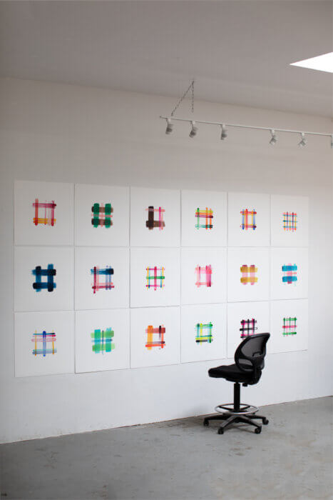 wall of cj hendry works