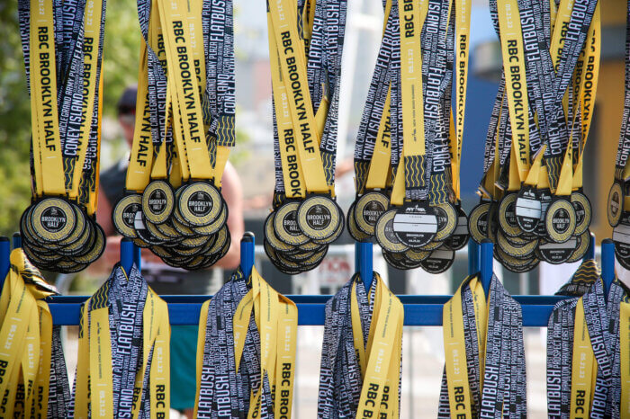 brooklyn half medals