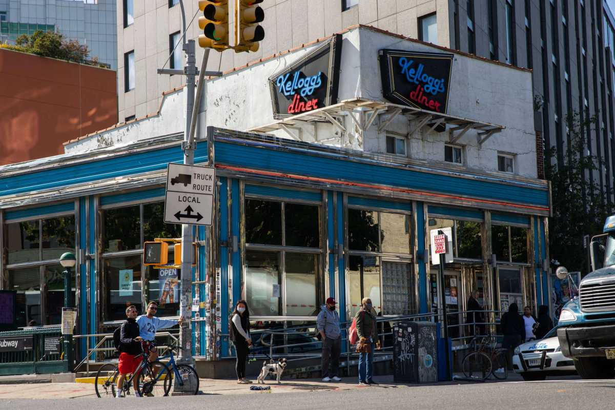 Kellogg's diner in Williamsburg on the corner of Metropolitan and Union avenues.
