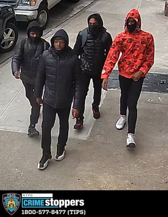 The suspects in Crown Heights. 