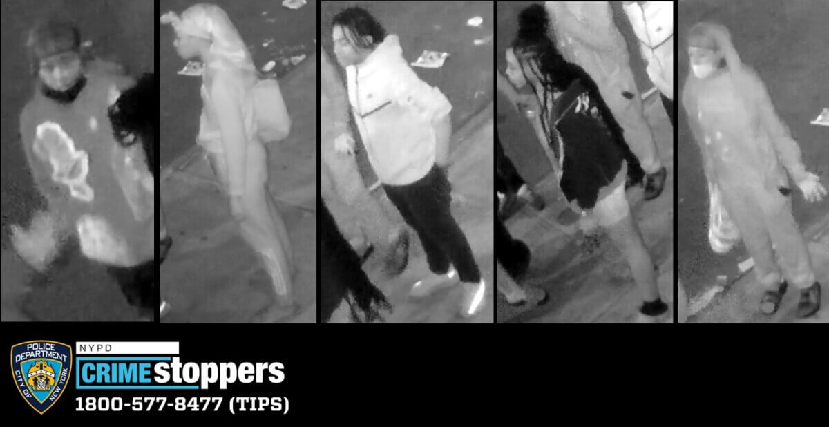 The suspects in the Williamsburg robbery.