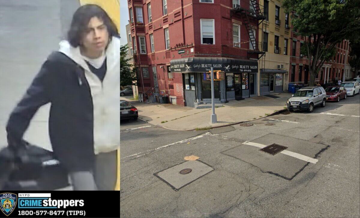 The suspect (left) assaulted the woman on 24th Street and Fourth Avenue in Greenwood Heights.