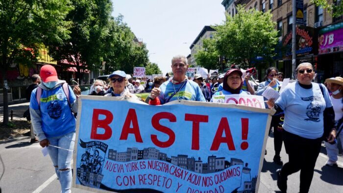 tenant protection protest