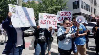 tenant protection protest