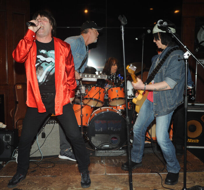 "Sha-Doobie" gives a rocking performance at Salty Dog on April 30.