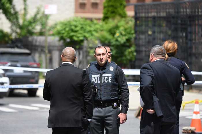 police at scene of hit-and-run